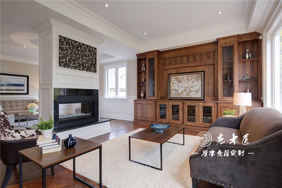 原木全屋定制案例