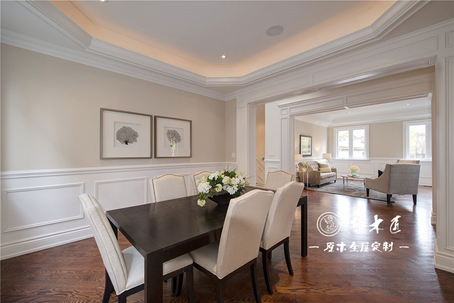 美式原木餐廳定制圖片