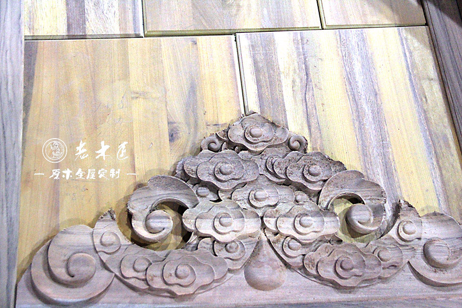 中式風(fēng)格原木定制圖片