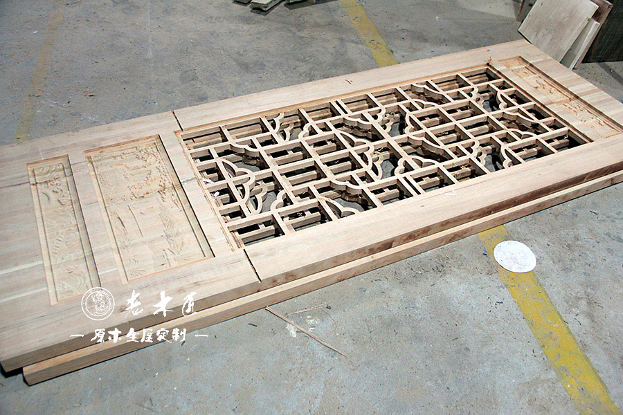 中式風(fēng)格原木定制圖片