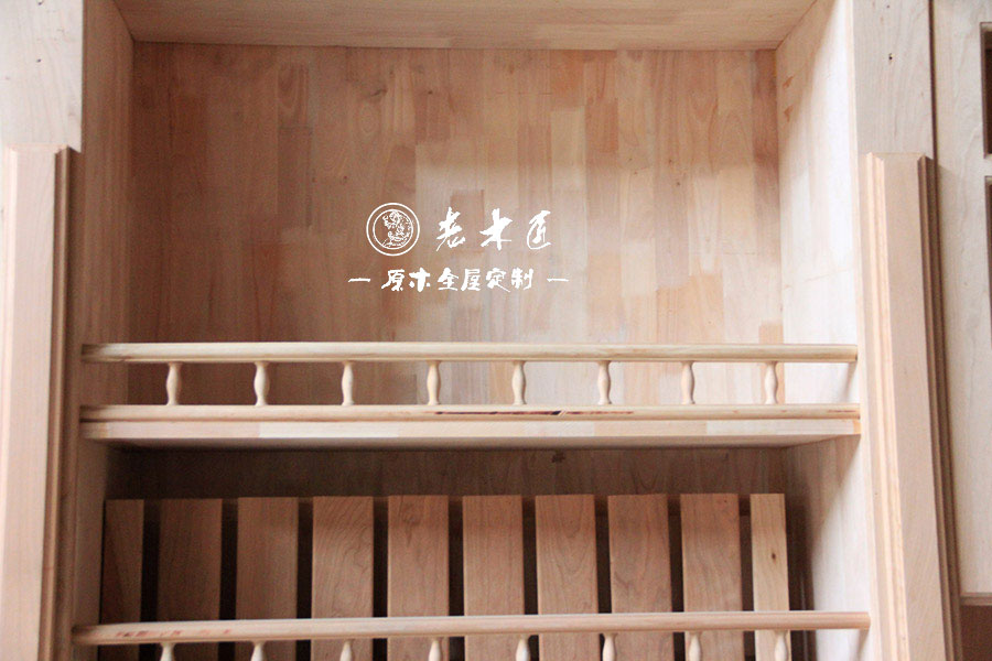 老木匠原木酒柜定制圖片