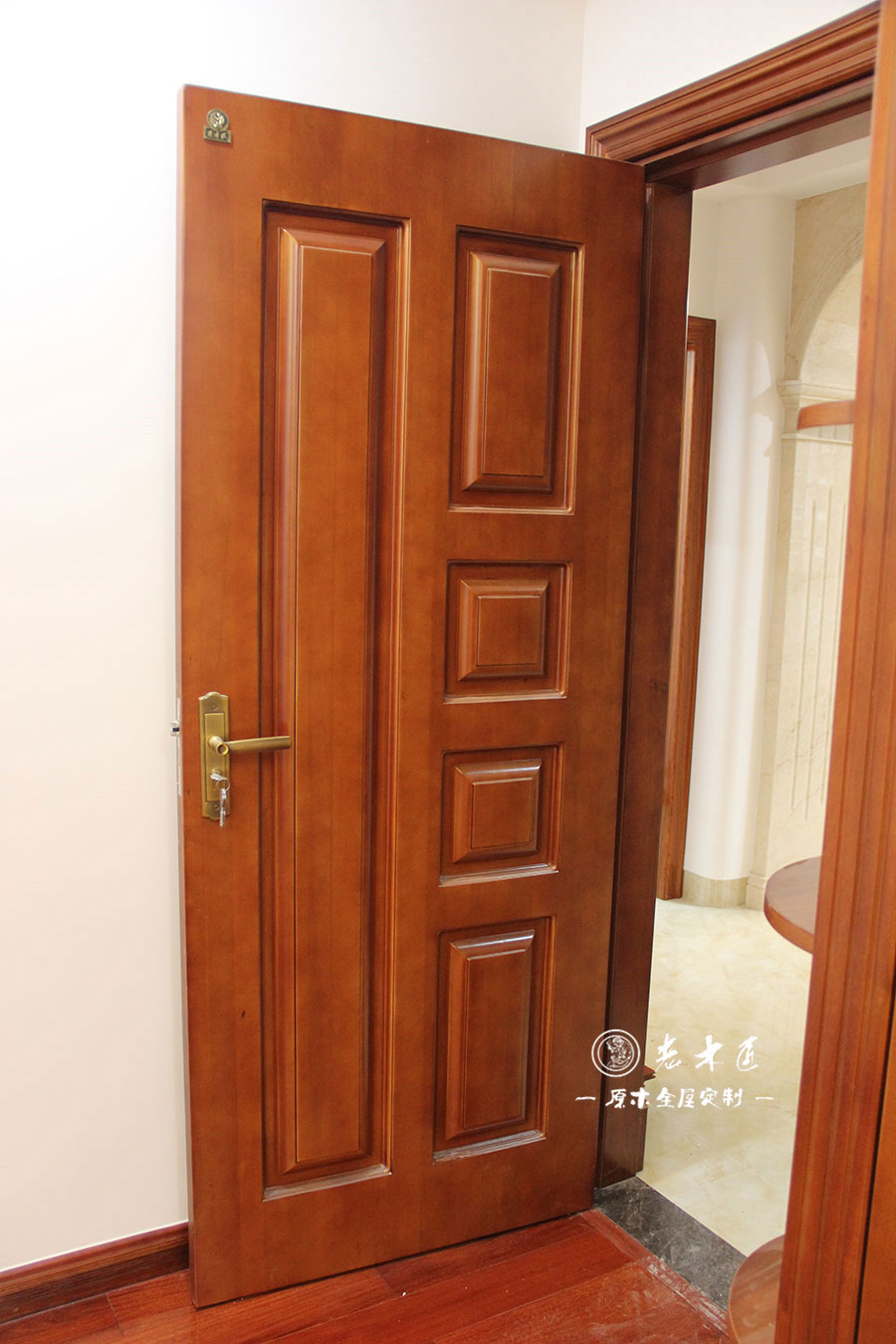 原木門裝修效果圖