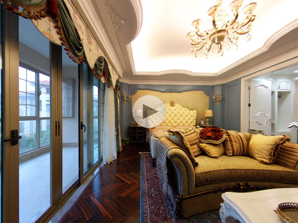 歐式整木定制VR全景效果圖