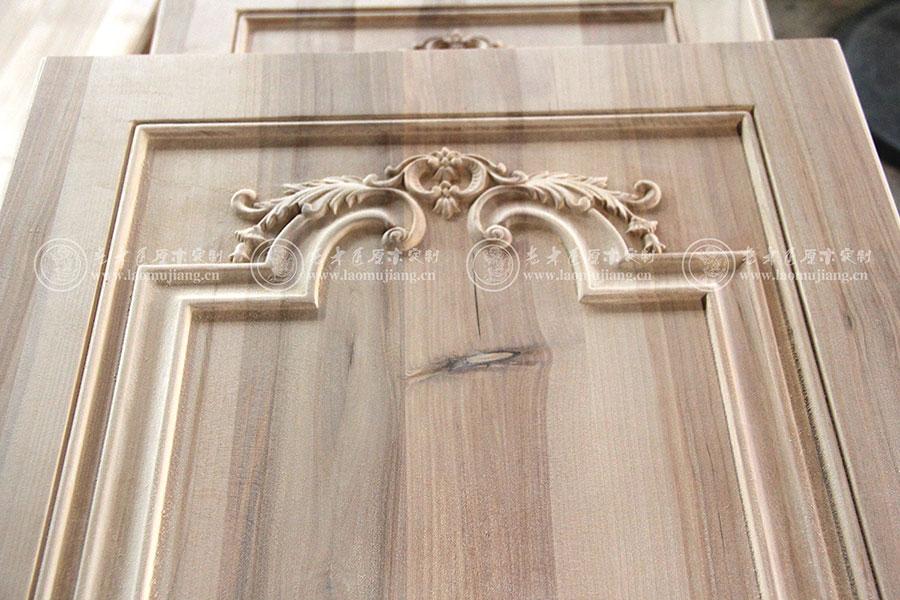 老木匠新中式原木平開(kāi)門(mén)板