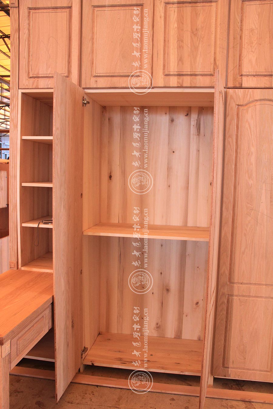原木衣柜圖片