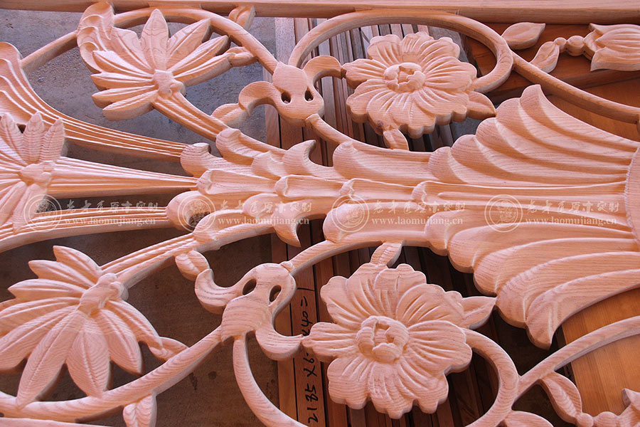 老木匠原木屏風(fēng)花格