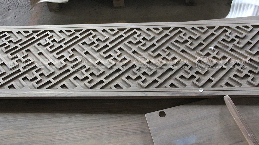 老木匠原木屏風(fēng)花格