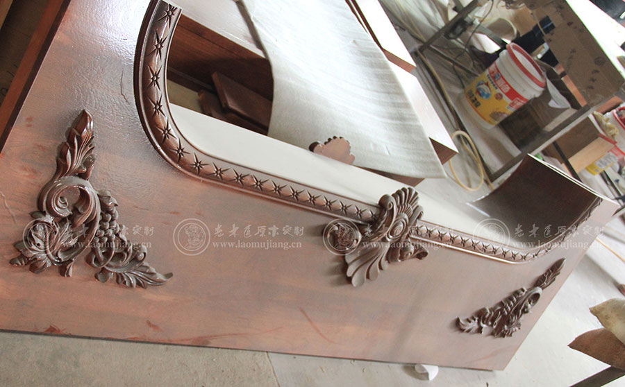 老木匠原木楣板