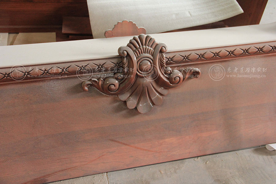 老木匠原木楣板