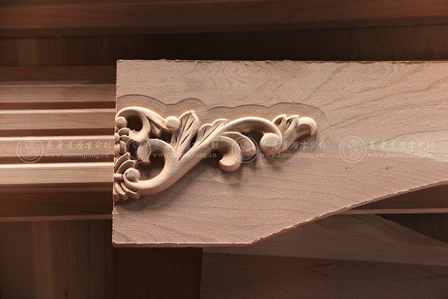 老木匠原木楣板