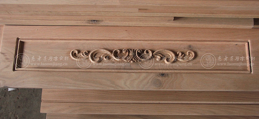 老木匠原木楣板