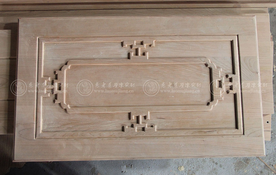 老木匠新中式系列平開門板