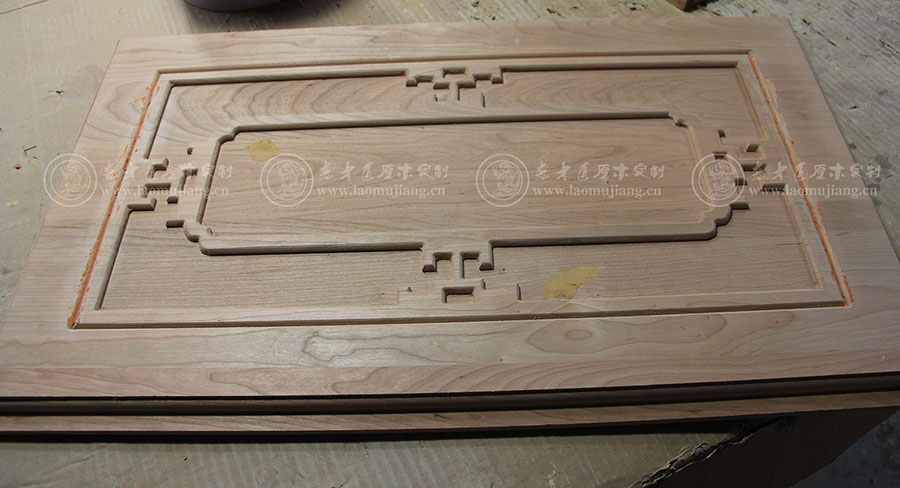 老木匠新中式系列平開門板