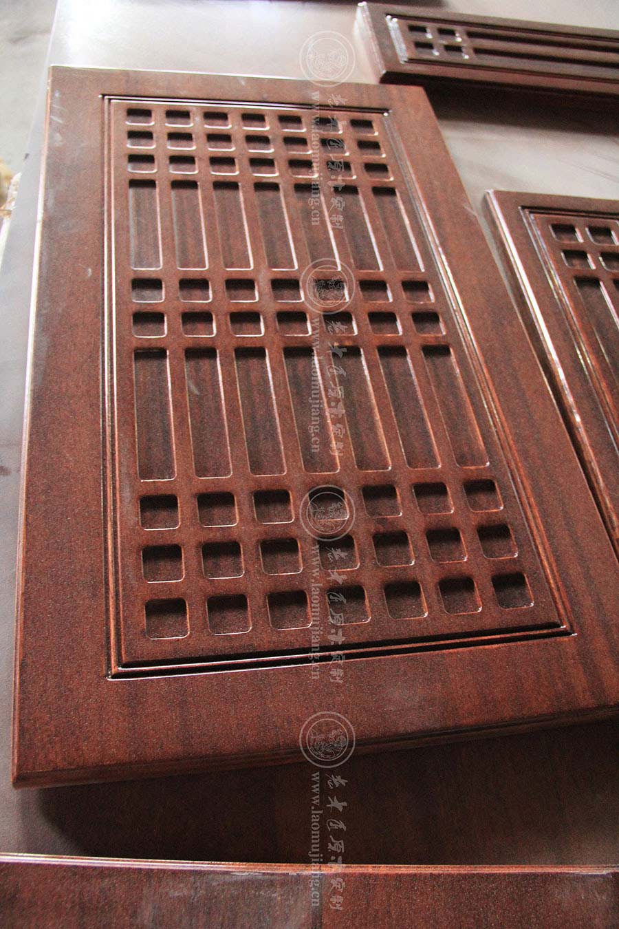 老木匠新中式系列平開門板