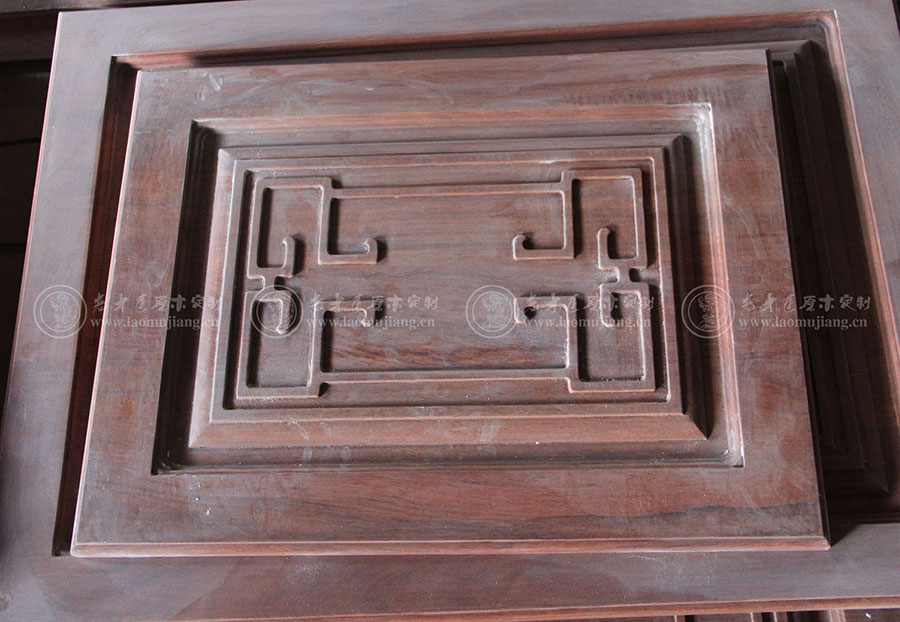 老木匠新中式系列平開門板