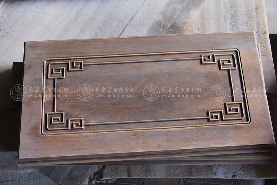 老木匠新中式系列平開門板