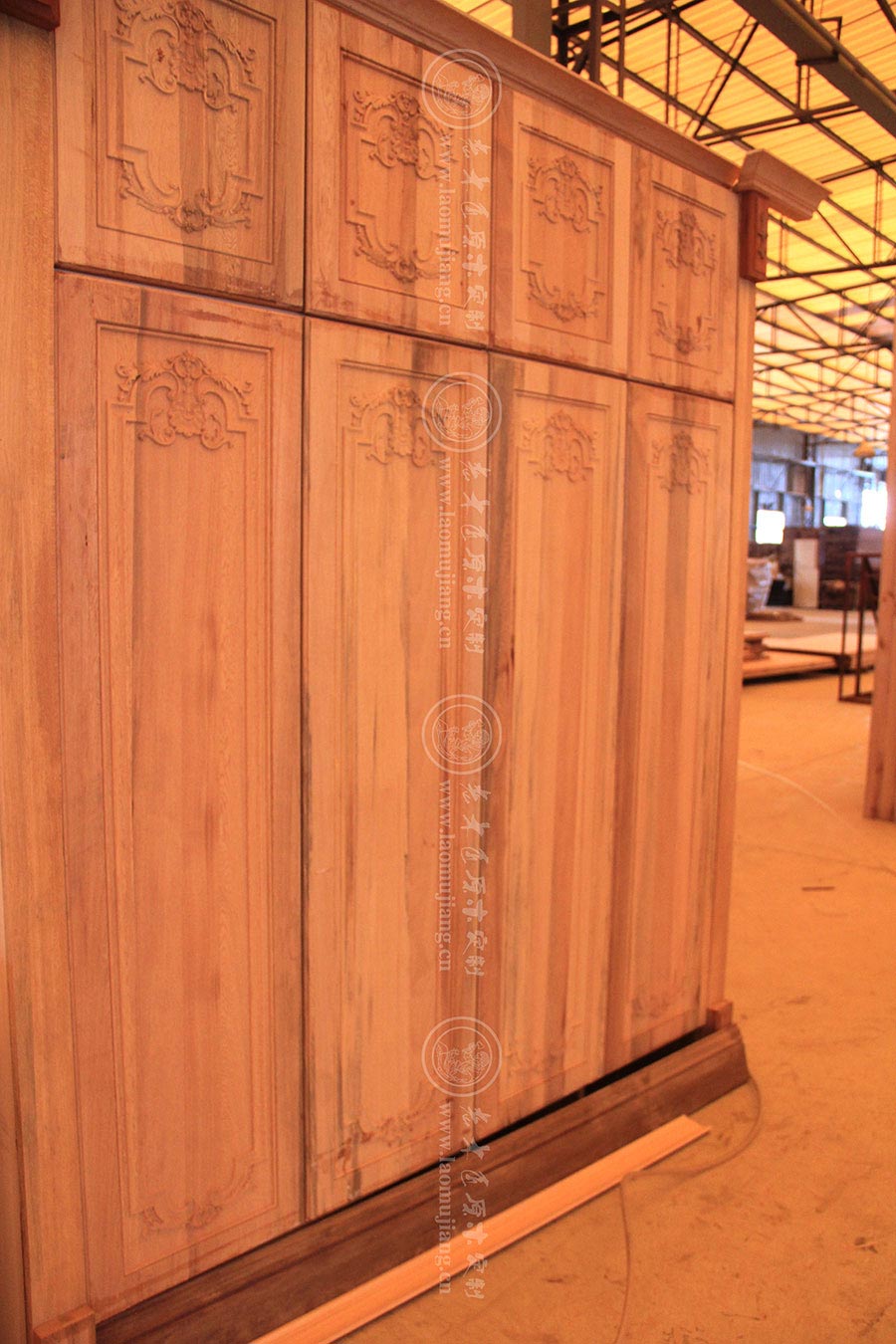 老木匠原木整體衣柜