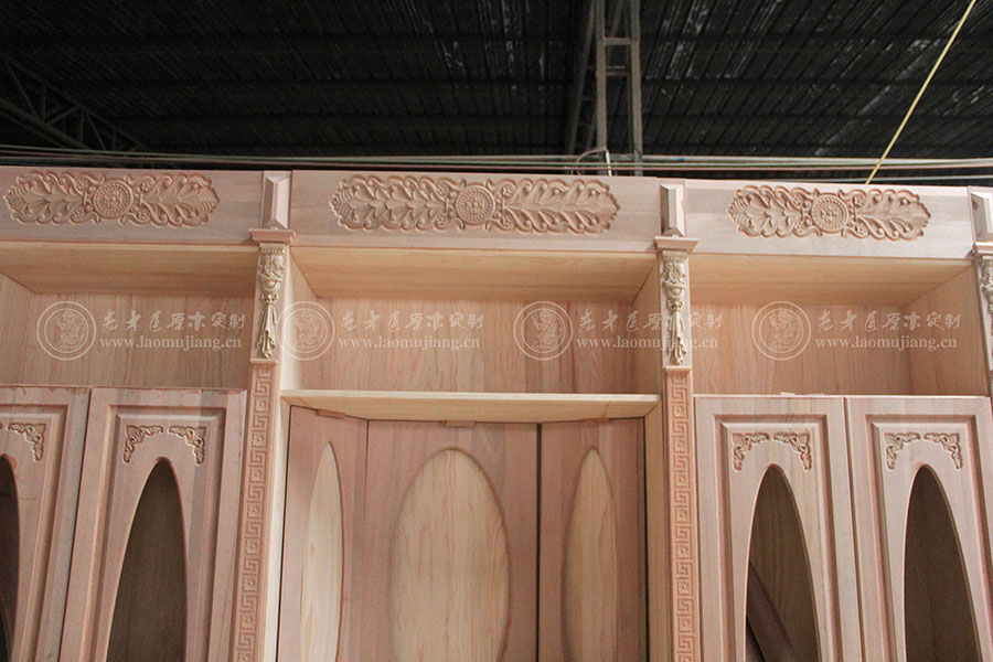 老木匠原木整體衣柜