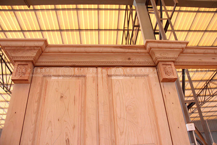 老木匠原木整體衣柜