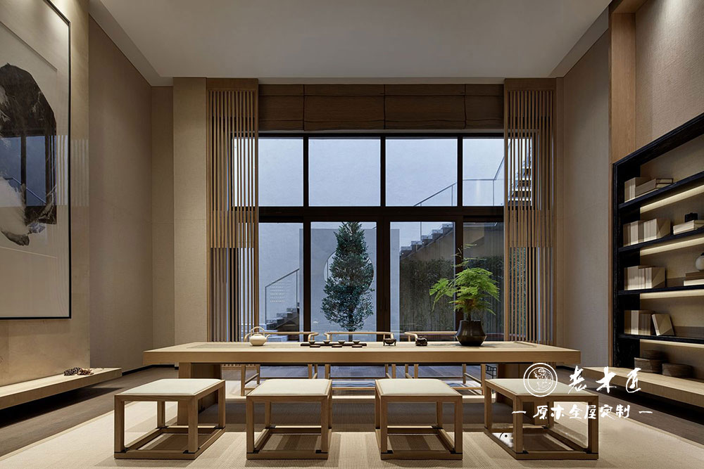 新中式原木輕奢全屋定制