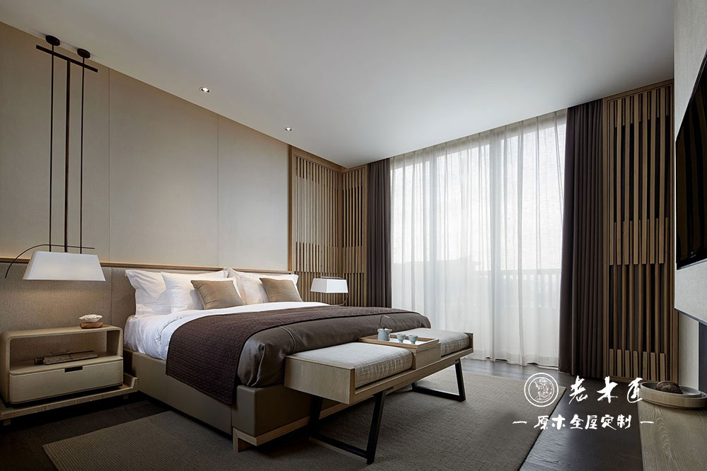 新中式原木輕奢全屋定制