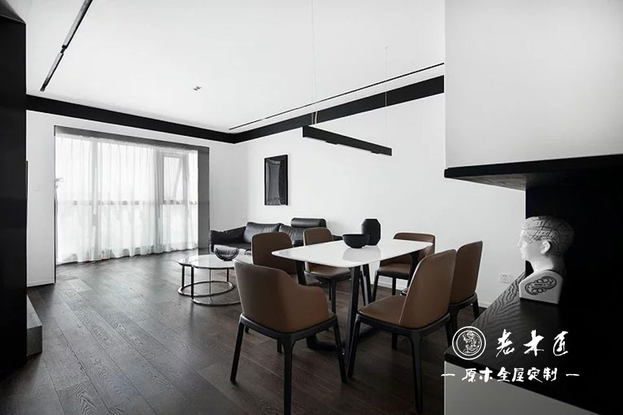 輕奢北歐風格家裝設計效果圖