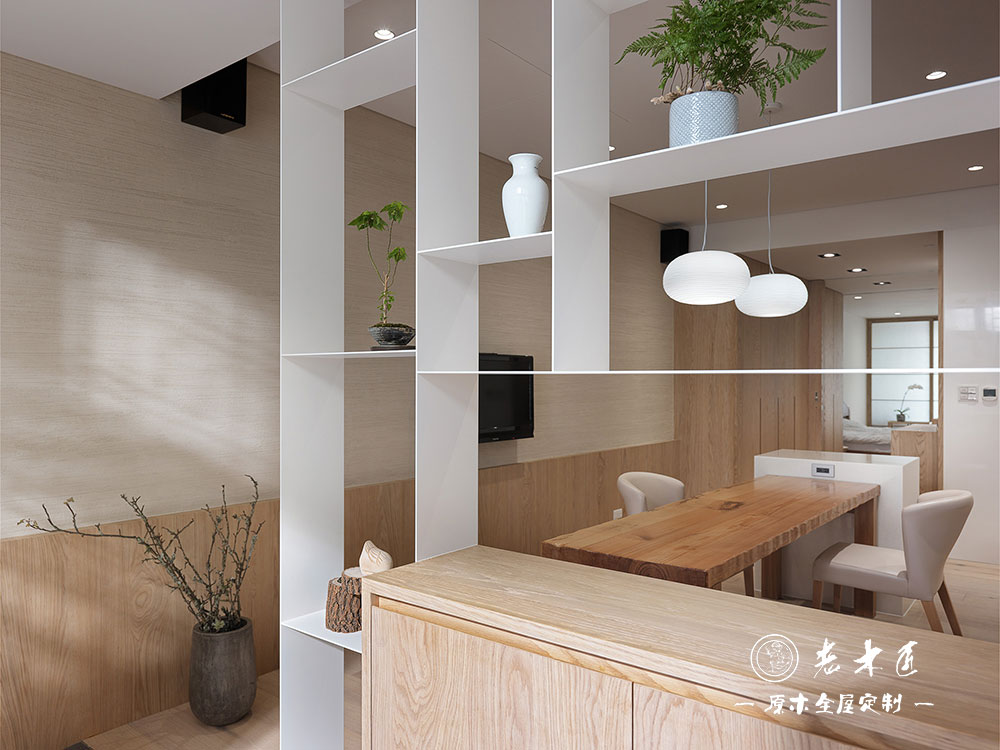 輕奢原木風(fēng)裝修效果圖