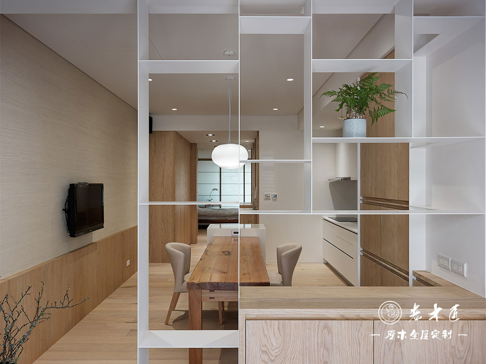 輕奢原木風(fēng)裝修效果圖