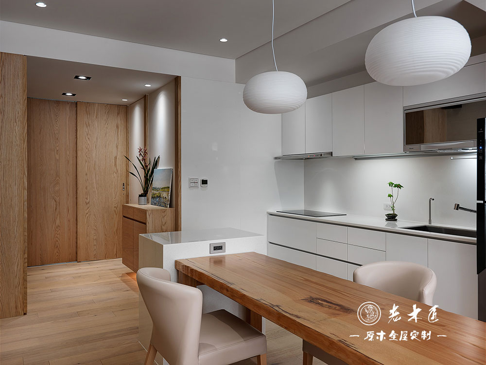 輕奢原木風(fēng)裝修效果圖