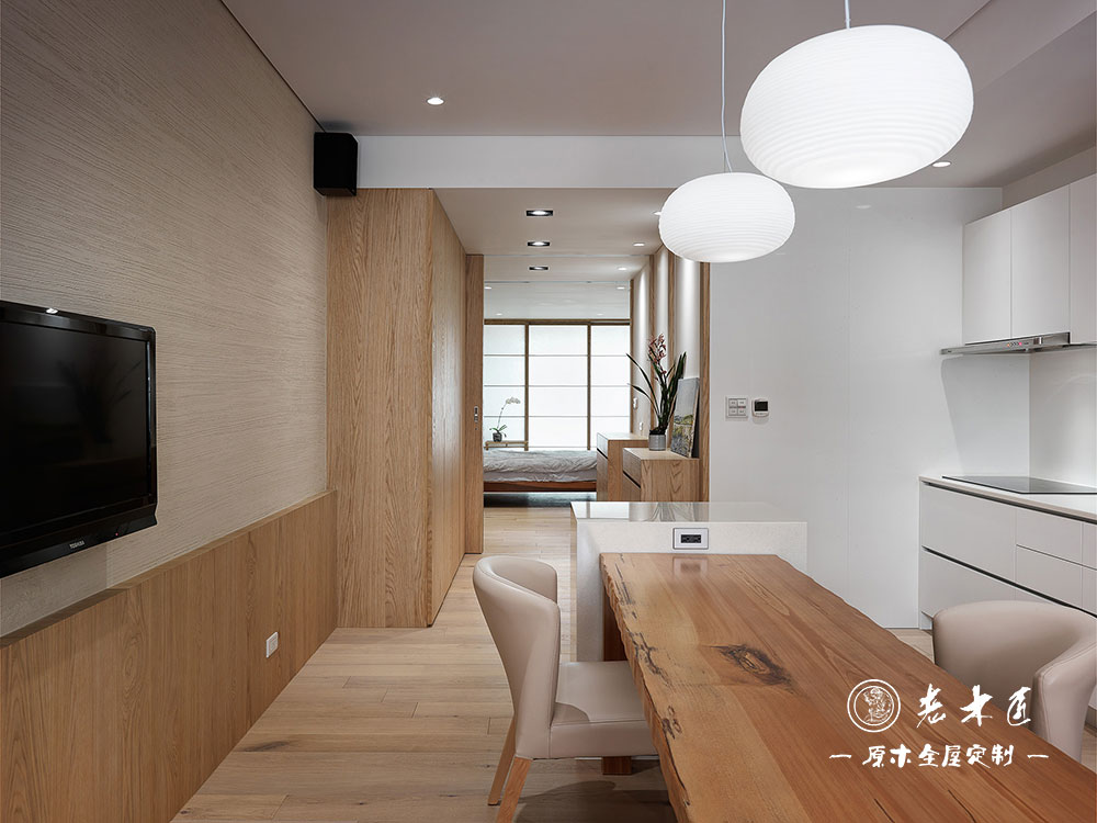 輕奢原木風(fēng)裝修效果圖