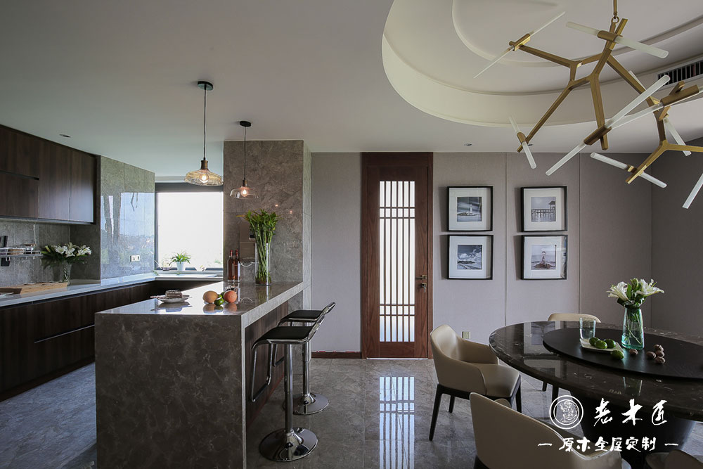 實(shí)木輕奢風(fēng)格效果圖