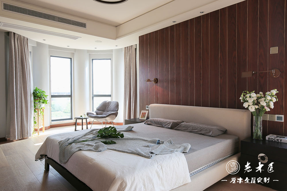 實(shí)木輕奢風(fēng)格效果圖