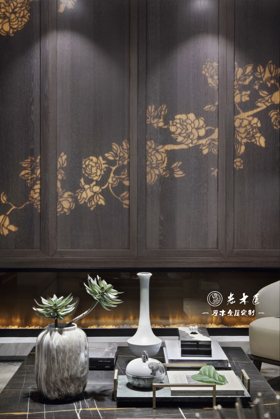 輕奢新中式風(fēng)格裝修效果圖