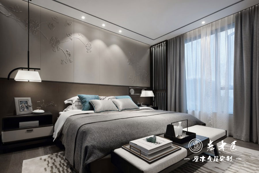 輕奢新中式風(fēng)格裝修效果圖