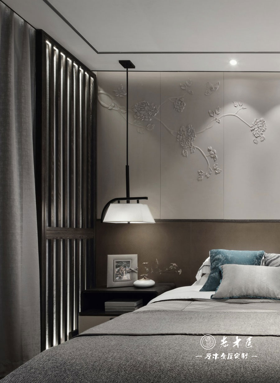 輕奢新中式風(fēng)格裝修效果圖