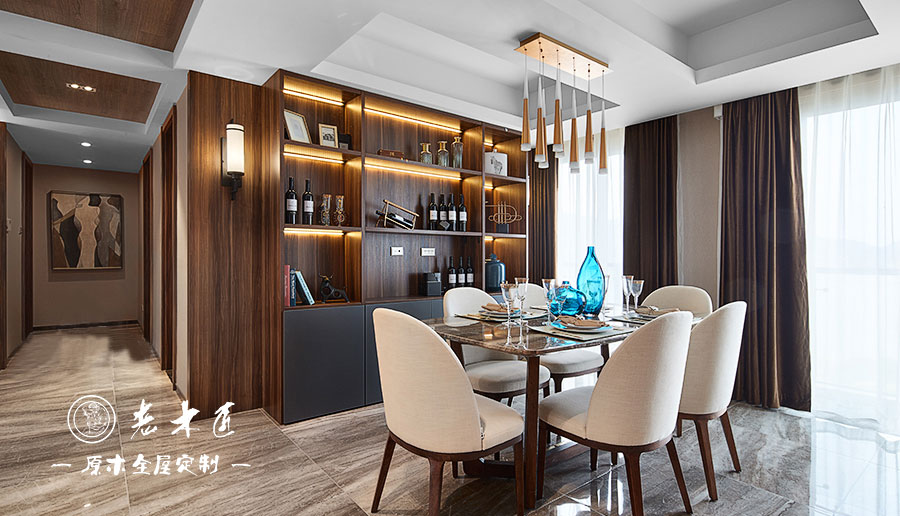 實木輕奢裝修效果圖