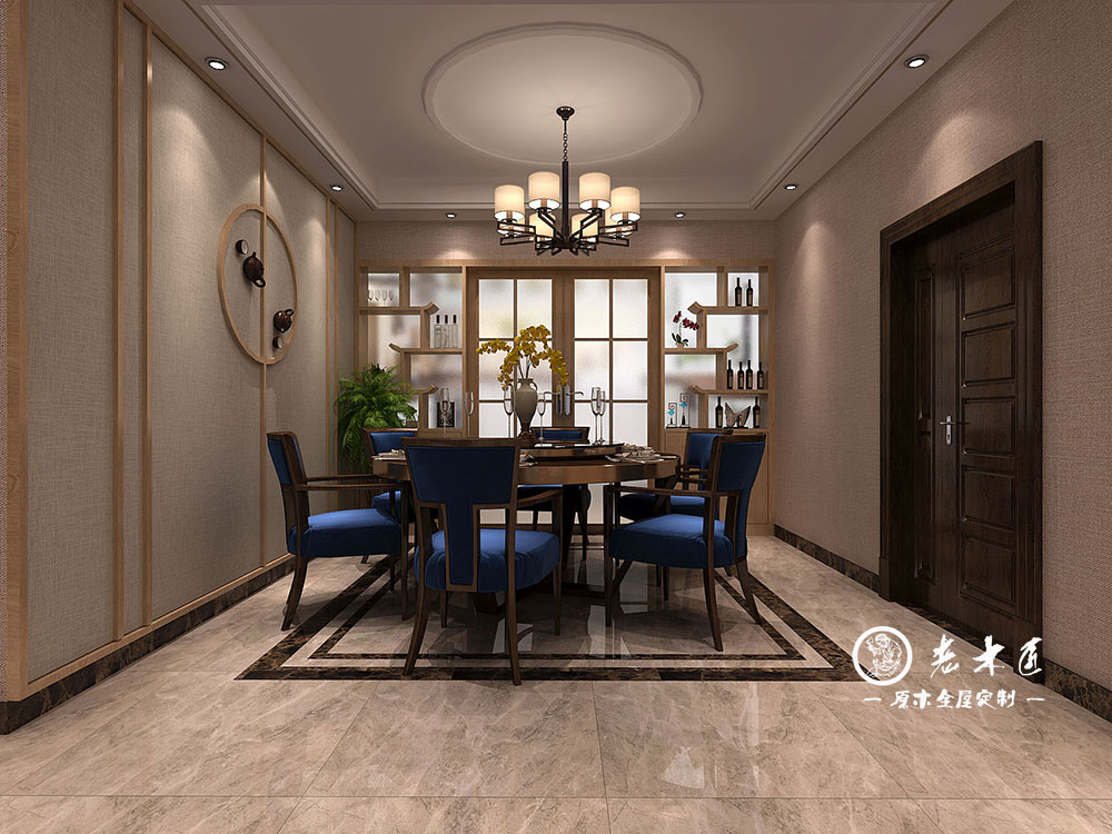 現(xiàn)代新中式裝修效果圖