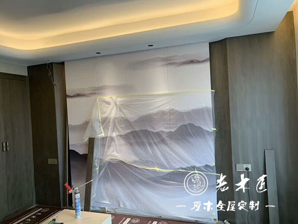 原木輕奢風格裝修效果圖