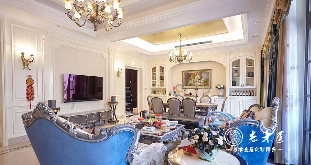 全屋實(shí)木整裝定制效果圖