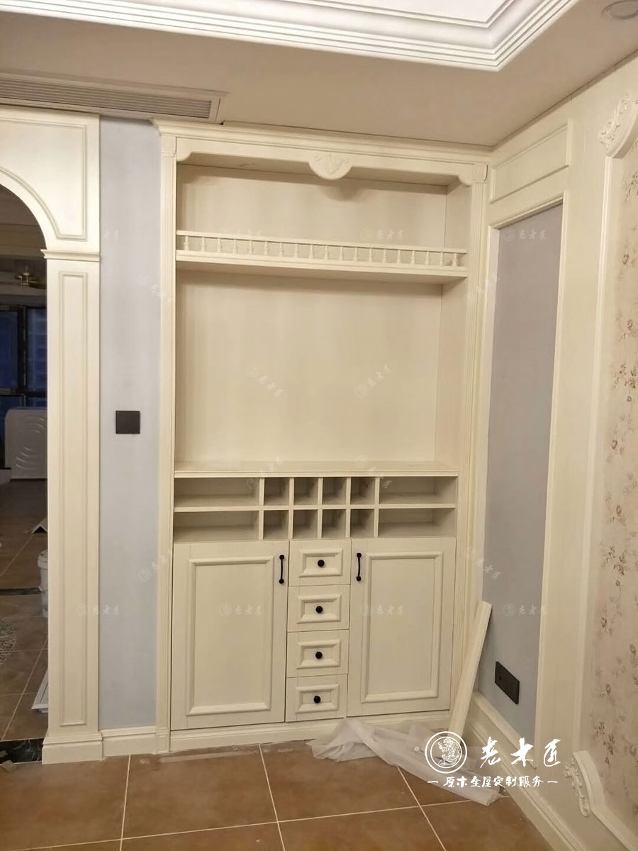 簡(jiǎn)歐原木全屋定制圖片