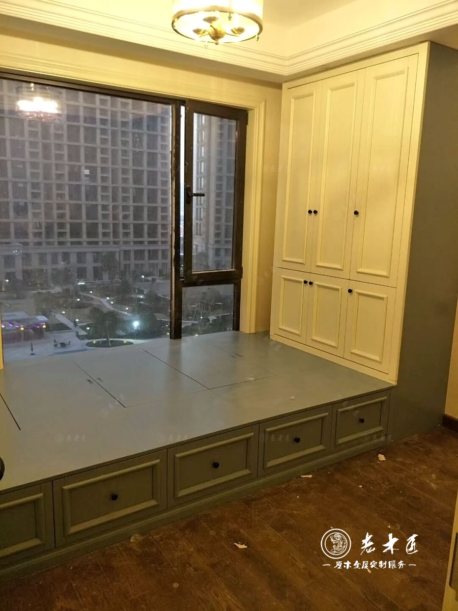 簡(jiǎn)歐原木全屋定制圖片