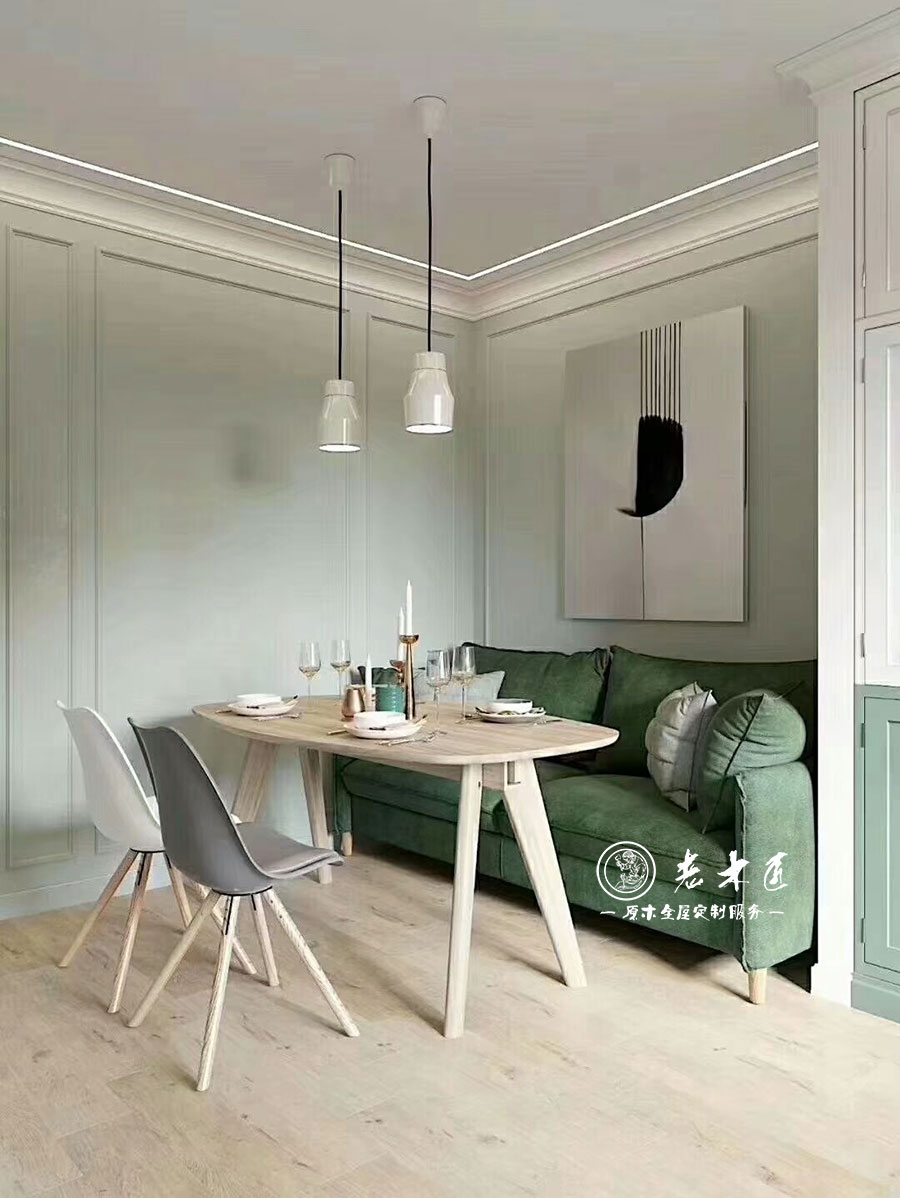 輕奢北歐風格效果圖