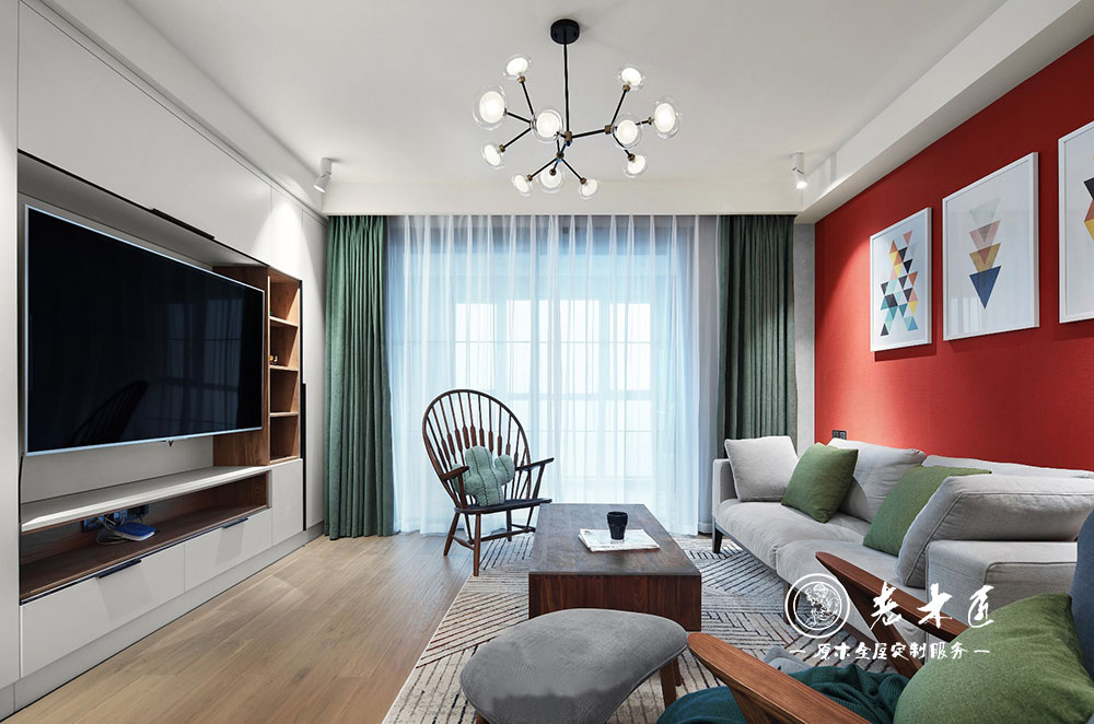 北歐輕奢風(fēng)格裝修效果圖