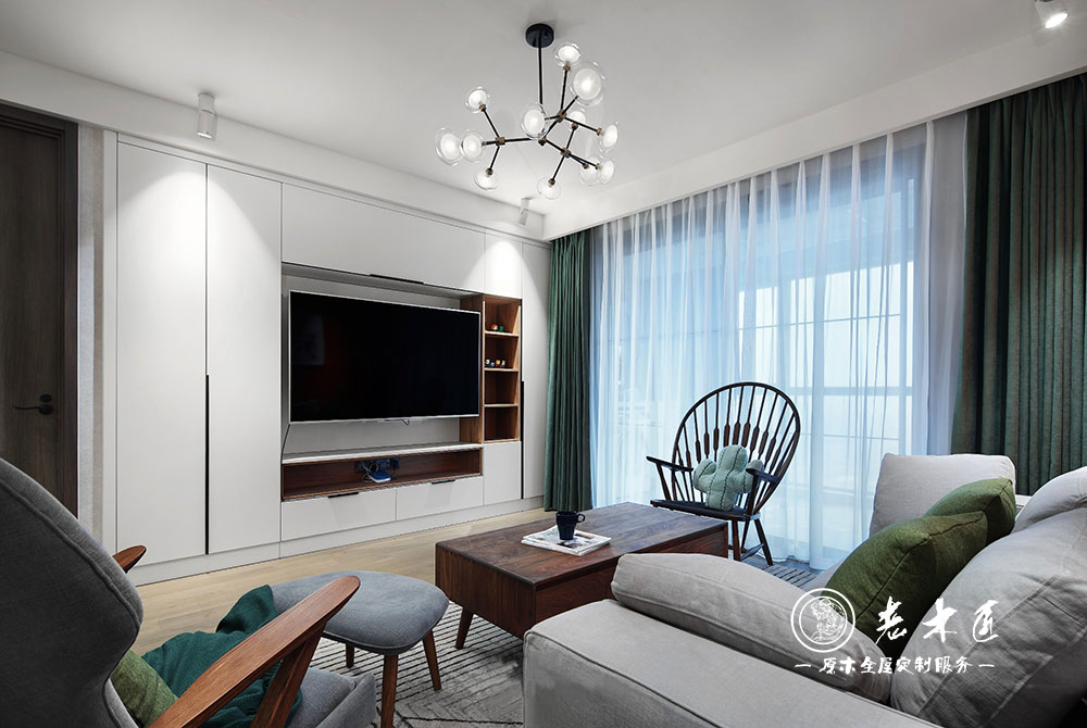 北歐輕奢風(fēng)格裝修效果圖