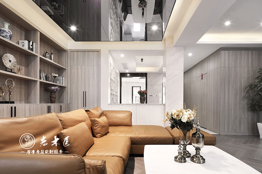 輕奢風(fēng)格別墅原木家居