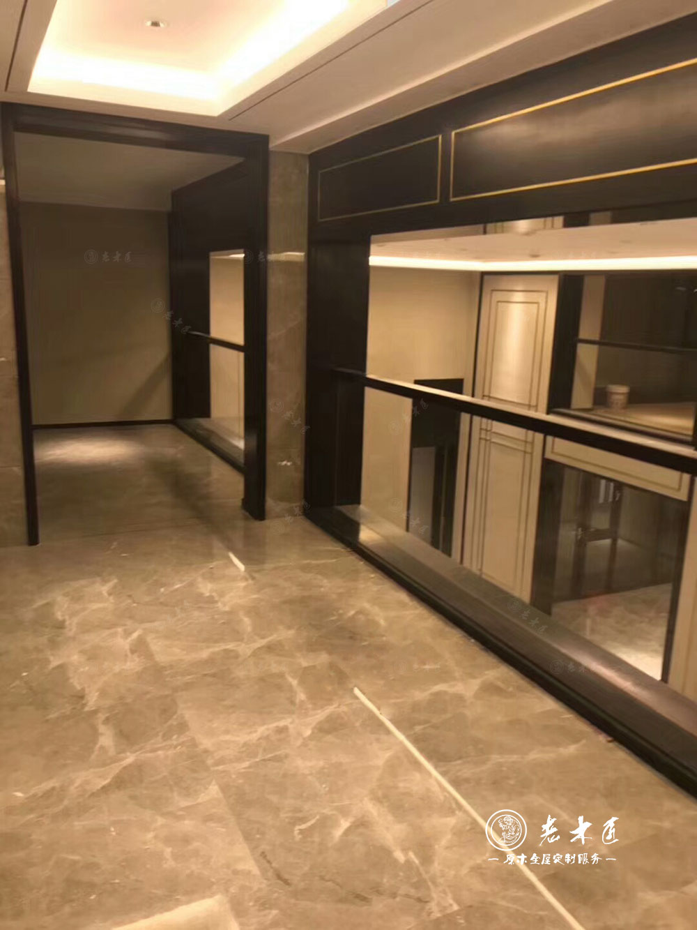 新中式原木家居效果圖