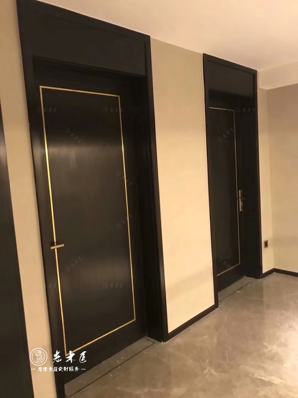 新中式原木家居效果圖