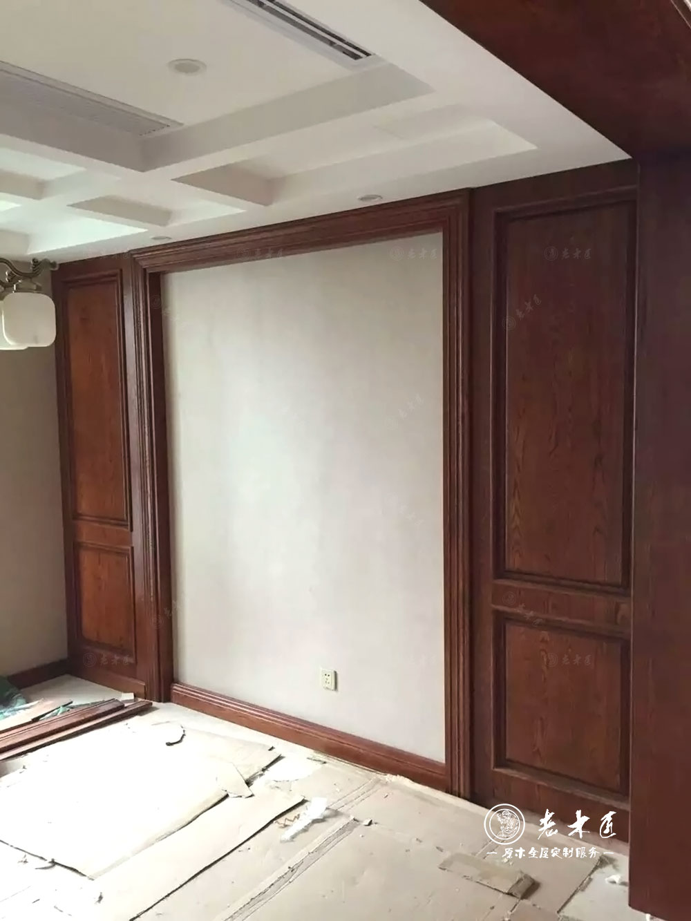 歐式原木整裝定制圖片