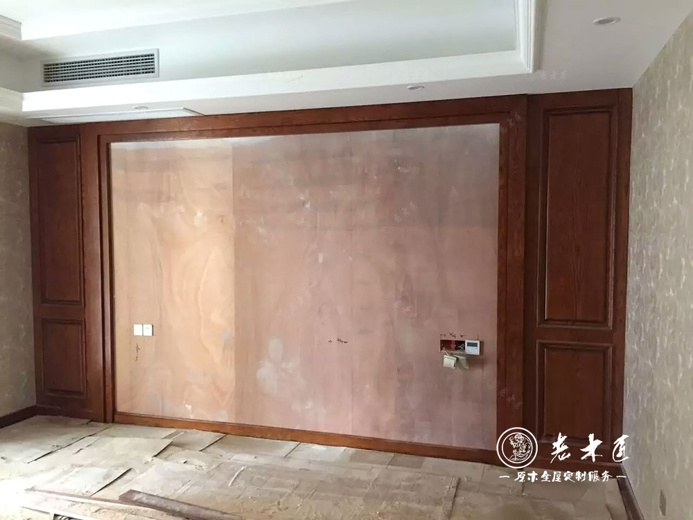 歐式原木整裝定制圖片