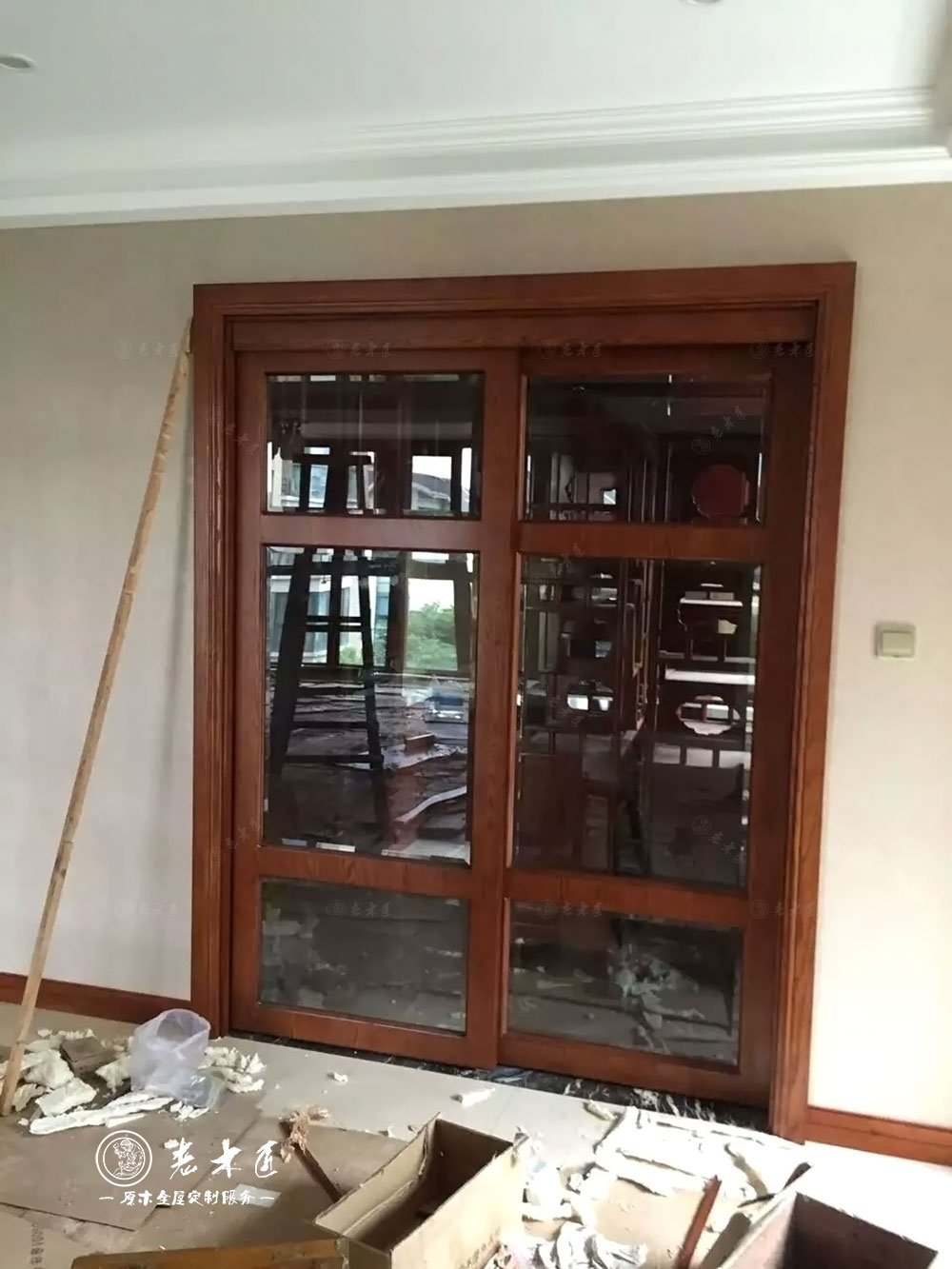 歐式原木整裝定制圖片